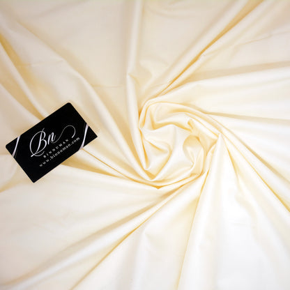 ROYAL BOSSKI FABRIC | PREMIUM UNSTITCHED 4-SEASON WASH & WEAR | CREAM