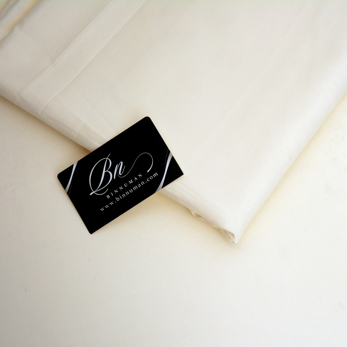 ROYAL BOSSKI FABRIC | PREMIUM UNSTITCHED 4-SEASON WASH & WEAR | CREAM