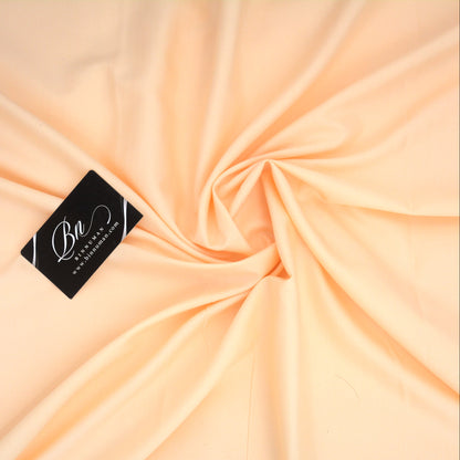 ROYAL BOSSKI FABRIC | PREMIUM UNSTITCHED 4-SEASON WASH & WEAR | SOFT PEACH