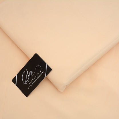 ROYAL BOSSKI FABRIC | PREMIUM UNSTITCHED 4-SEASON WASH & WEAR | SOFT PEACH