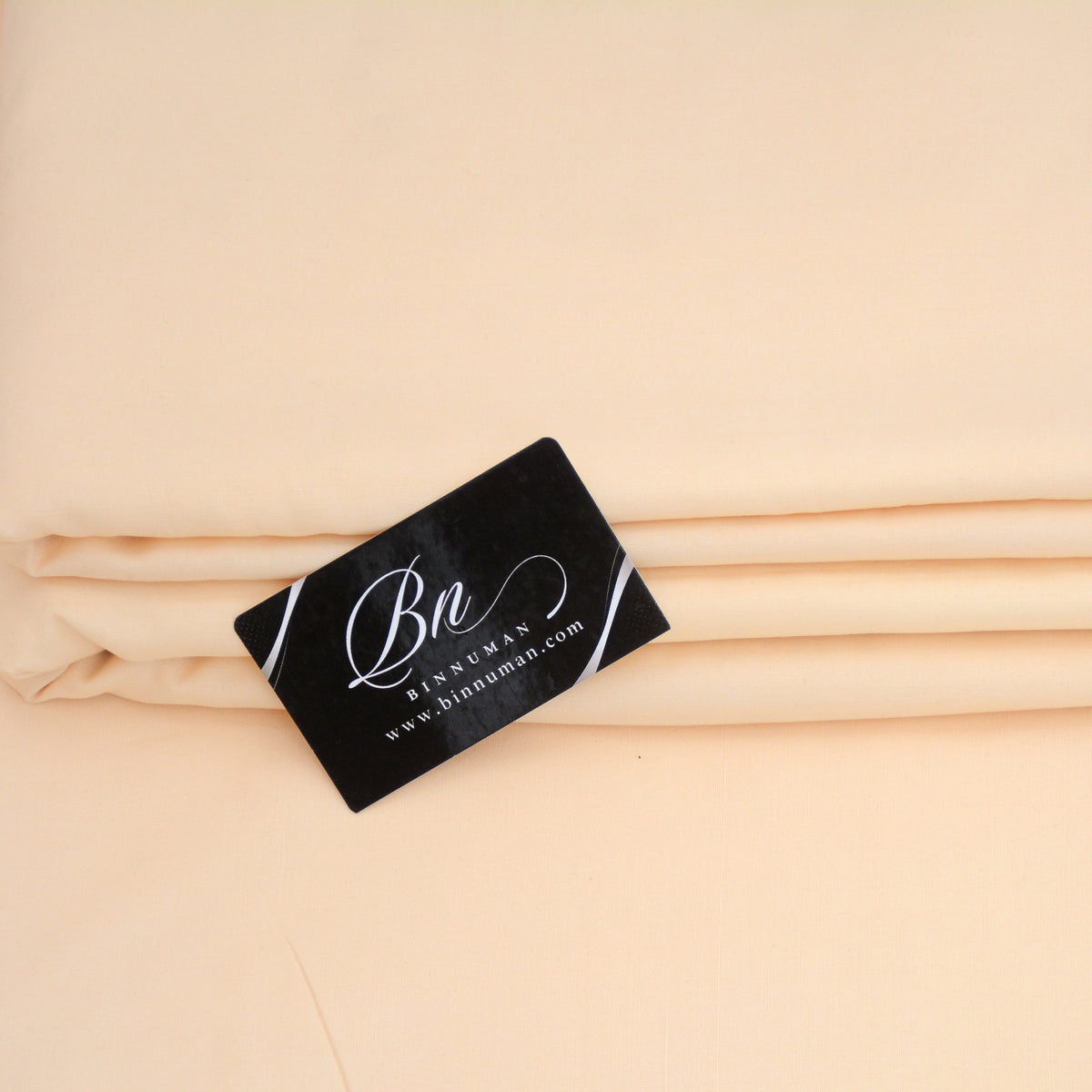 ROYAL BOSSKI FABRIC | PREMIUM UNSTITCHED 4-SEASON WASH & WEAR | SOFT PEACH